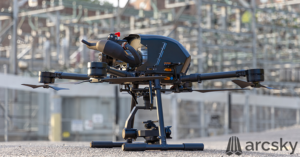 Arcsky X55 hybrid – drona utilitară cu anduranță 3 ore