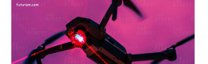 Drone militare alimentate cu energie prin fascicul laser